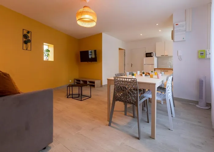 Loc Trotteur Le Safran F2 Grand Confort, Gare Sncf De Apartment *