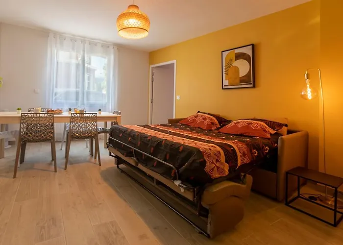 Apartment Loc Trotteur Le Safran F2 Grand Confort, Gare Sncf De Lourdes