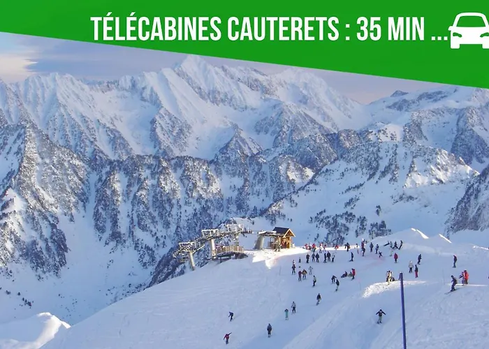 Loc Trotteur Le Safran F2 Grand Confort, Gare Sncf De Apartment Lourdes